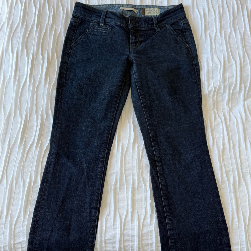 Women's low rise Blue Jeans
